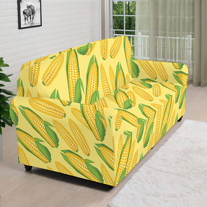 Corn Cob Pattern Print Sofa Cover