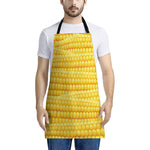 Corn Pattern Print Apron