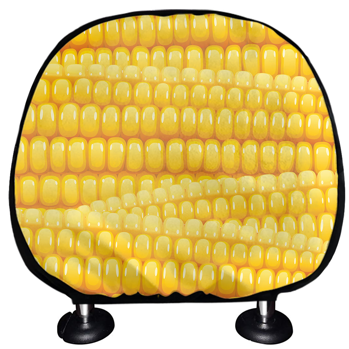 Corn Pattern Print Car Headrest Covers