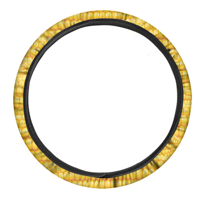 Corn Pattern Print Car Steering Wheel Cover