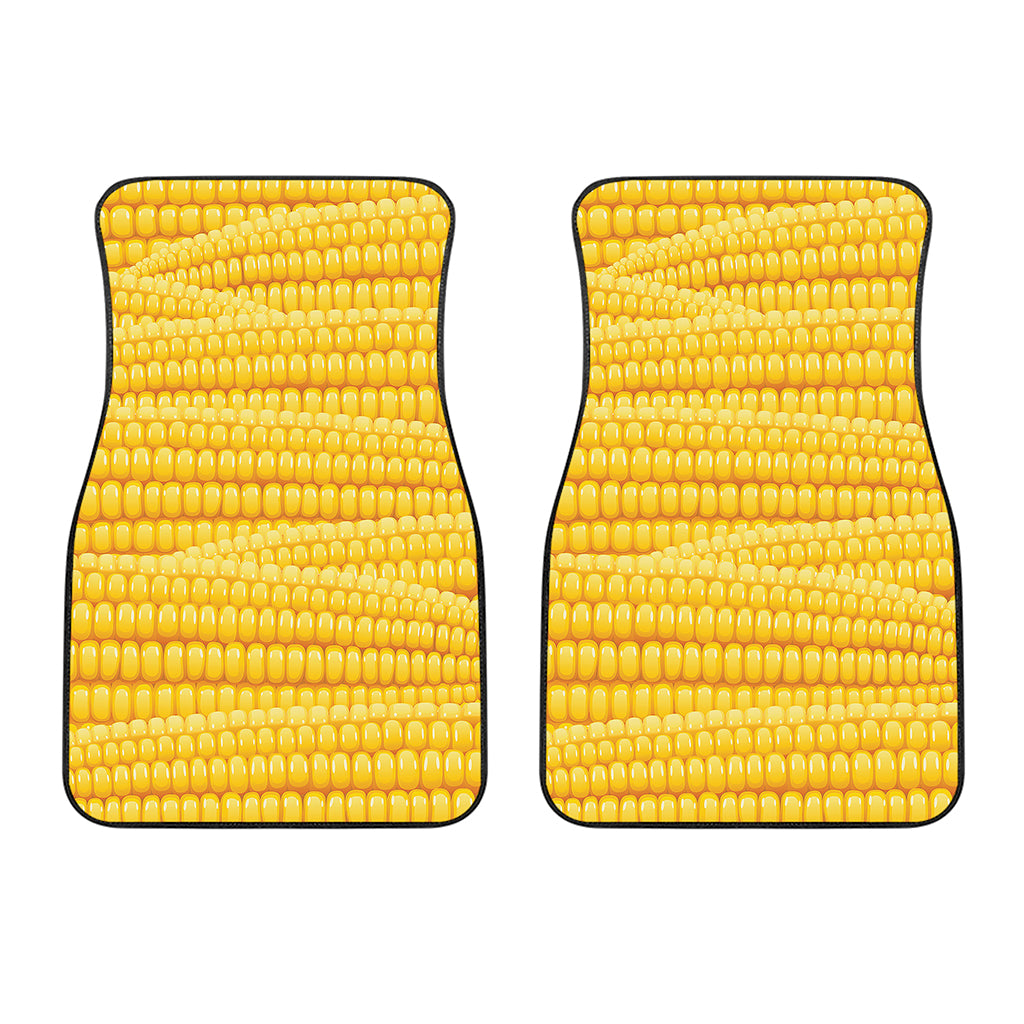 Corn Pattern Print Front Car Floor Mats
