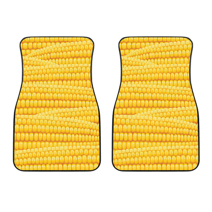 Corn Pattern Print Front Car Floor Mats