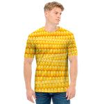 Corn Pattern Print Men's T-Shirt