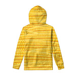 Corn Pattern Print Pullover Hoodie