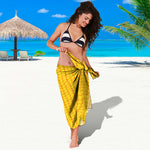 Corn Print Beach Sarong Wrap