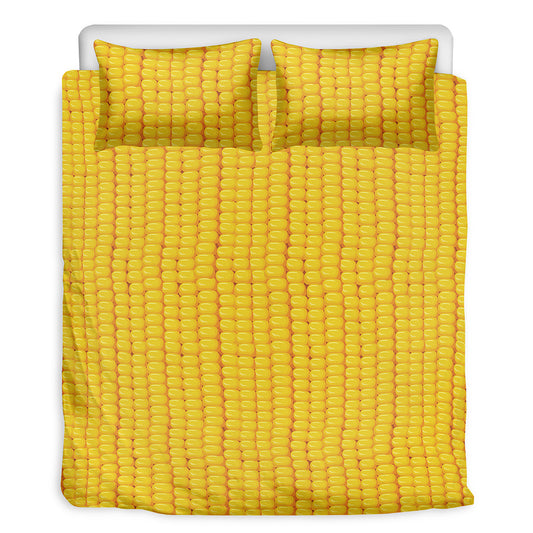 Corn Print Duvet Cover Bedding Set
