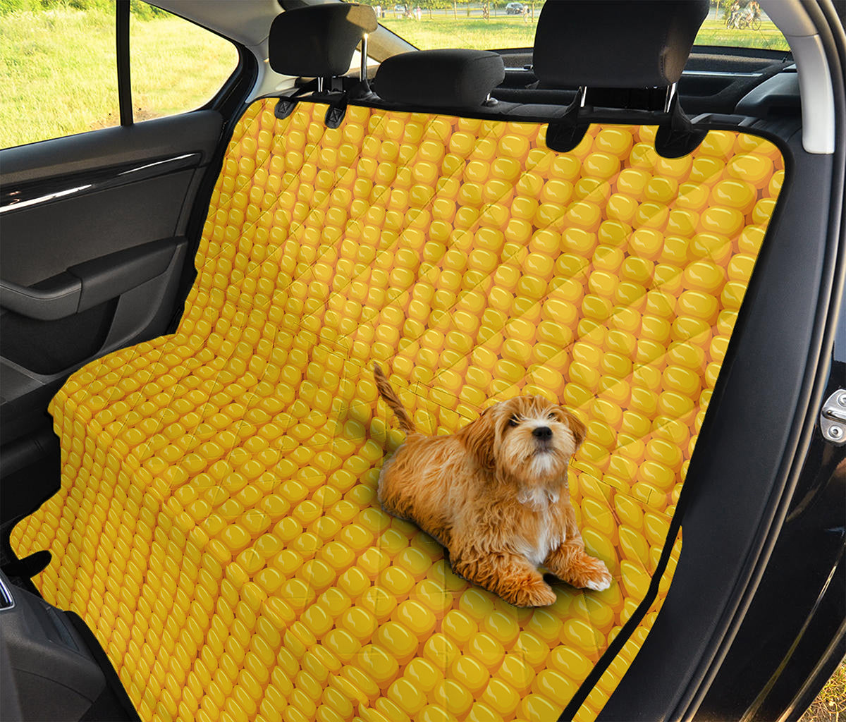 Corn Print Pet Car Back Seat Cover