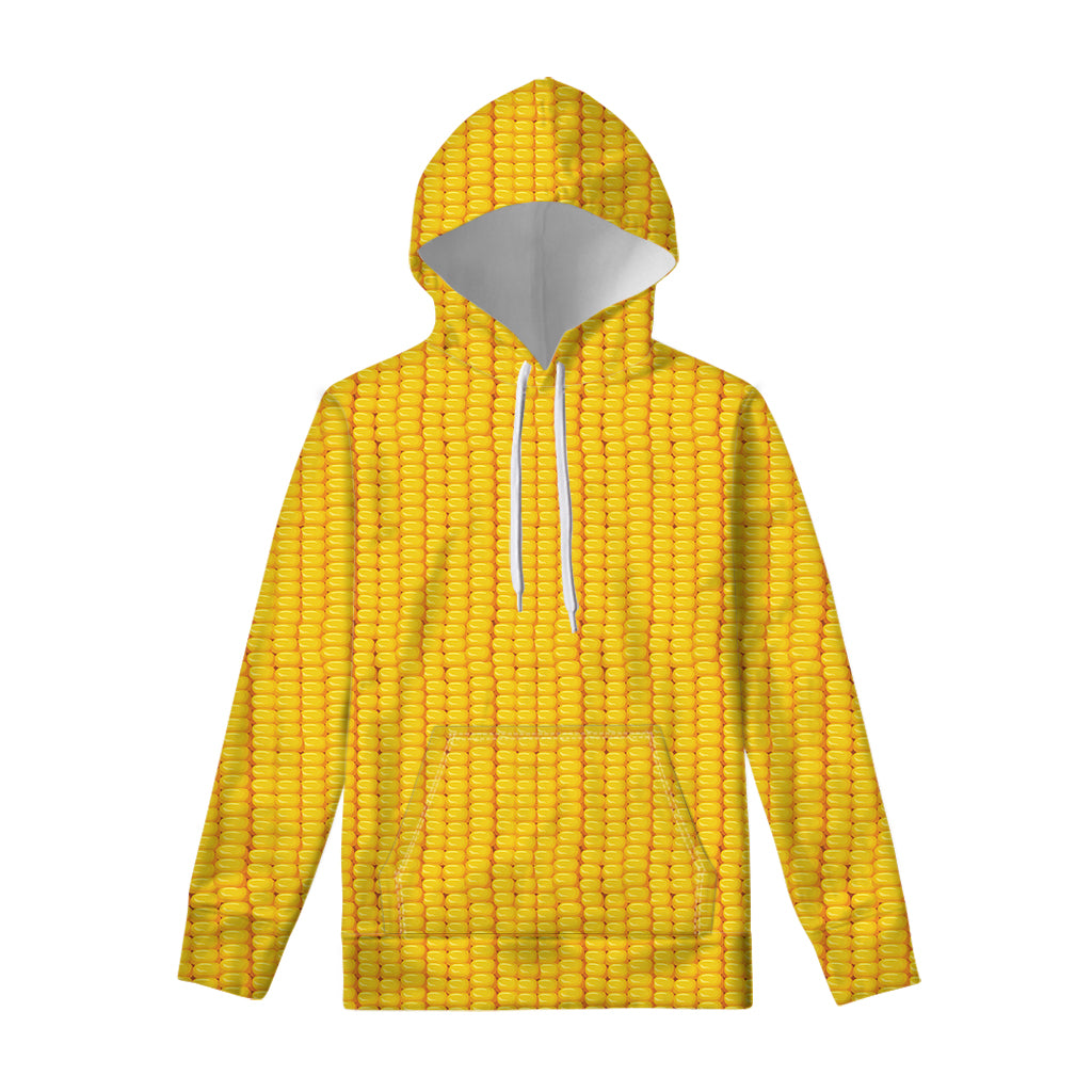 Corn Print Pullover Hoodie