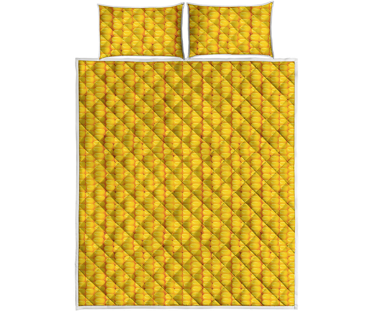 Corn Print Quilt Bed Set