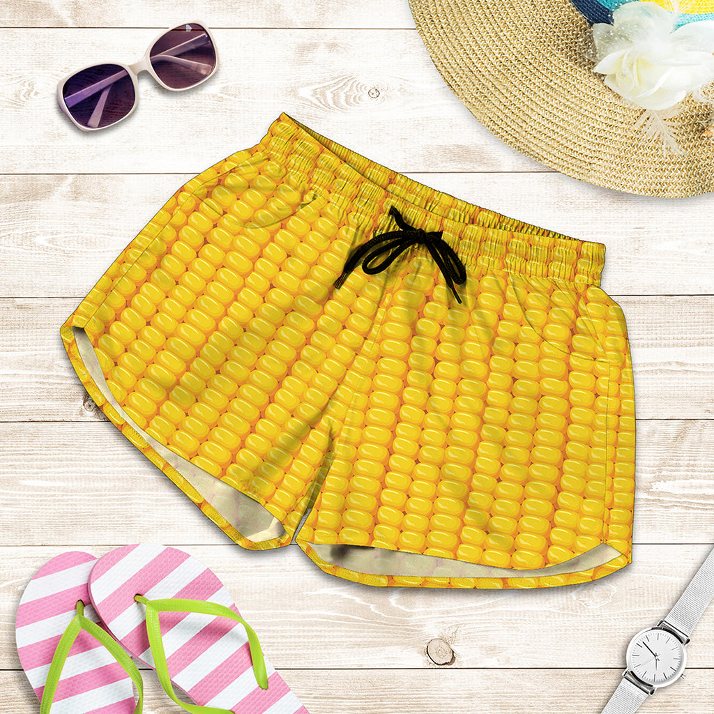 Corn Print Women's Shorts