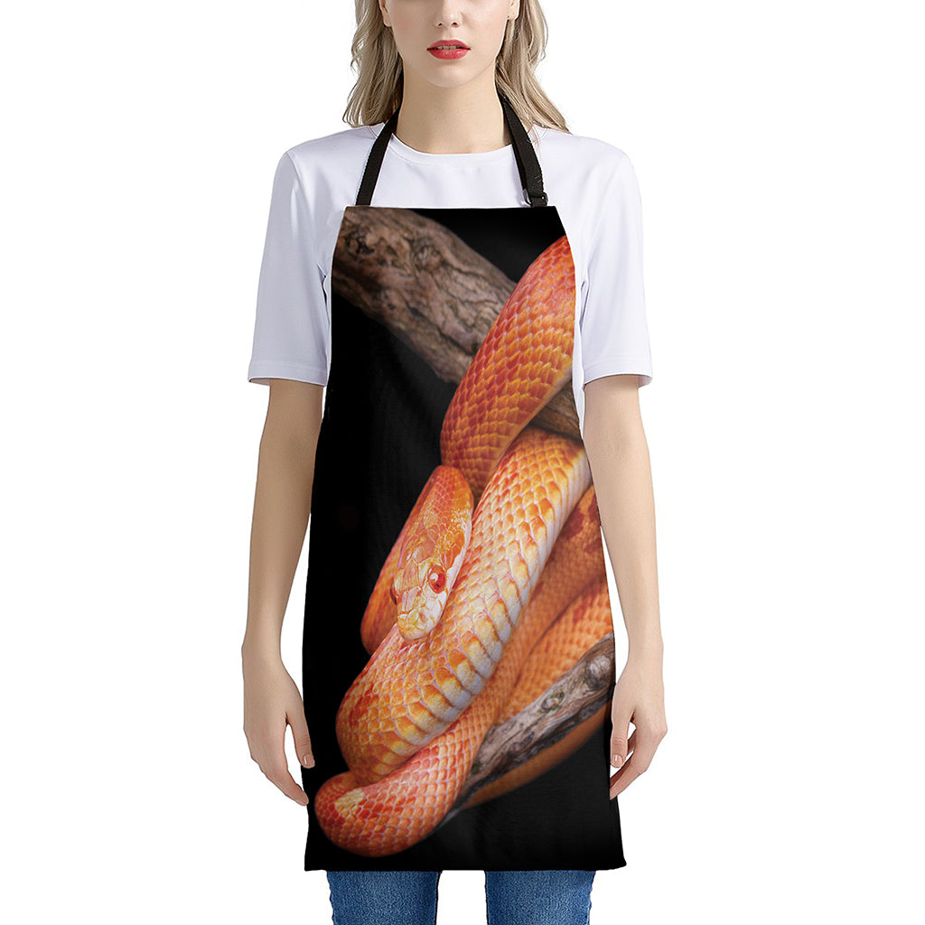 Corn Snake Print Apron