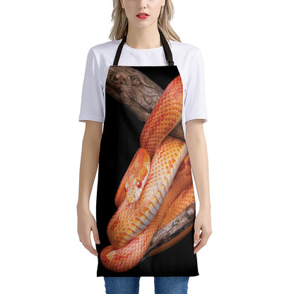 Corn Snake Print Apron