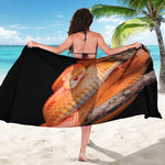 Corn Snake Print Beach Sarong Wrap