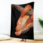 Corn Snake Print Blanket