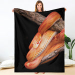 Corn Snake Print Blanket