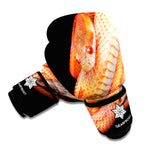Corn Snake Print Boxing Gloves