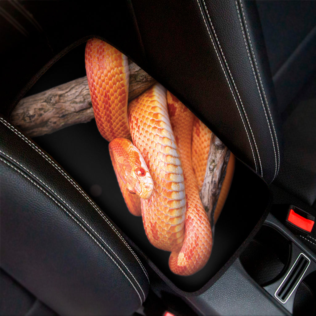 Corn Snake Print Car Center Console Cover