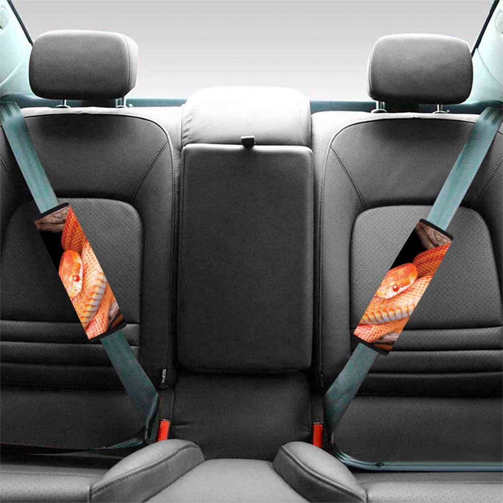 Corn Snake Print Car Seat Belt Covers