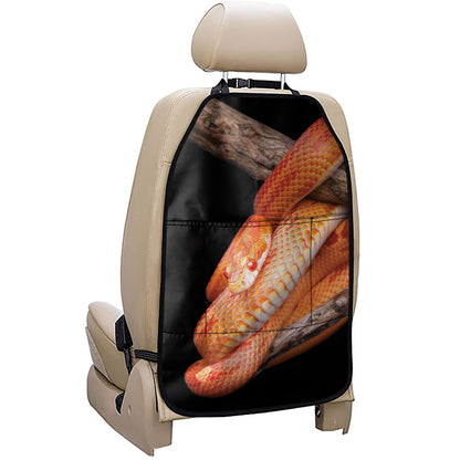Corn Snake Print Car Seat Organizers
