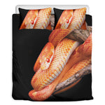 Corn Snake Print Duvet Cover Bedding Set