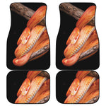 Corn Snake Print Front and Back Car Floor Mats