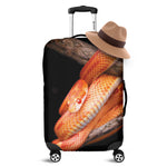 Corn Snake Print Luggage Cover