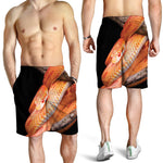 Corn Snake Print Men's Shorts