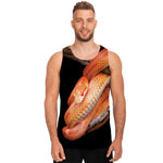 Corn Snake Print Men's Tank Top