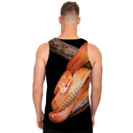 Corn Snake Print Men's Tank Top