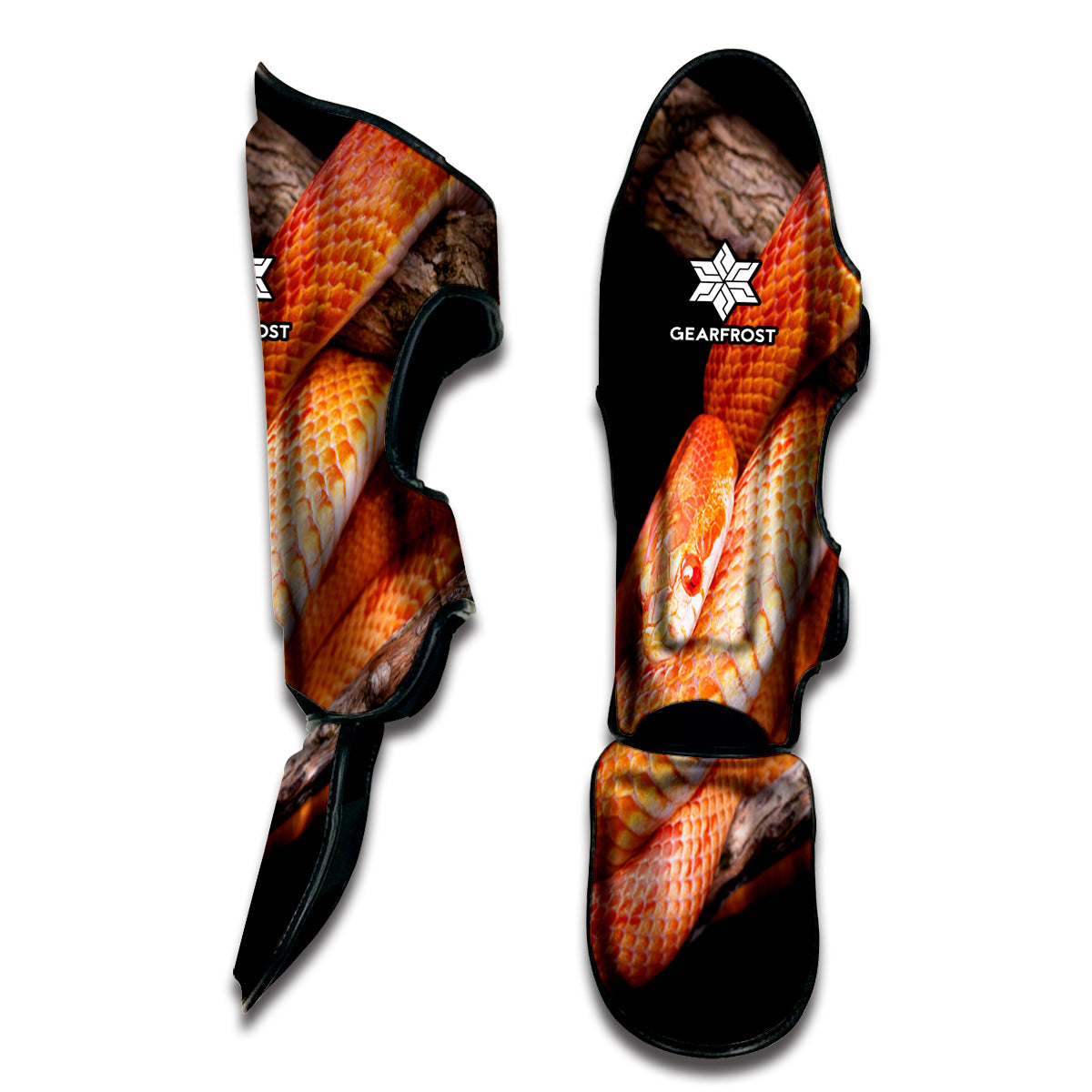 Corn Snake Print Muay Thai Shin Guard