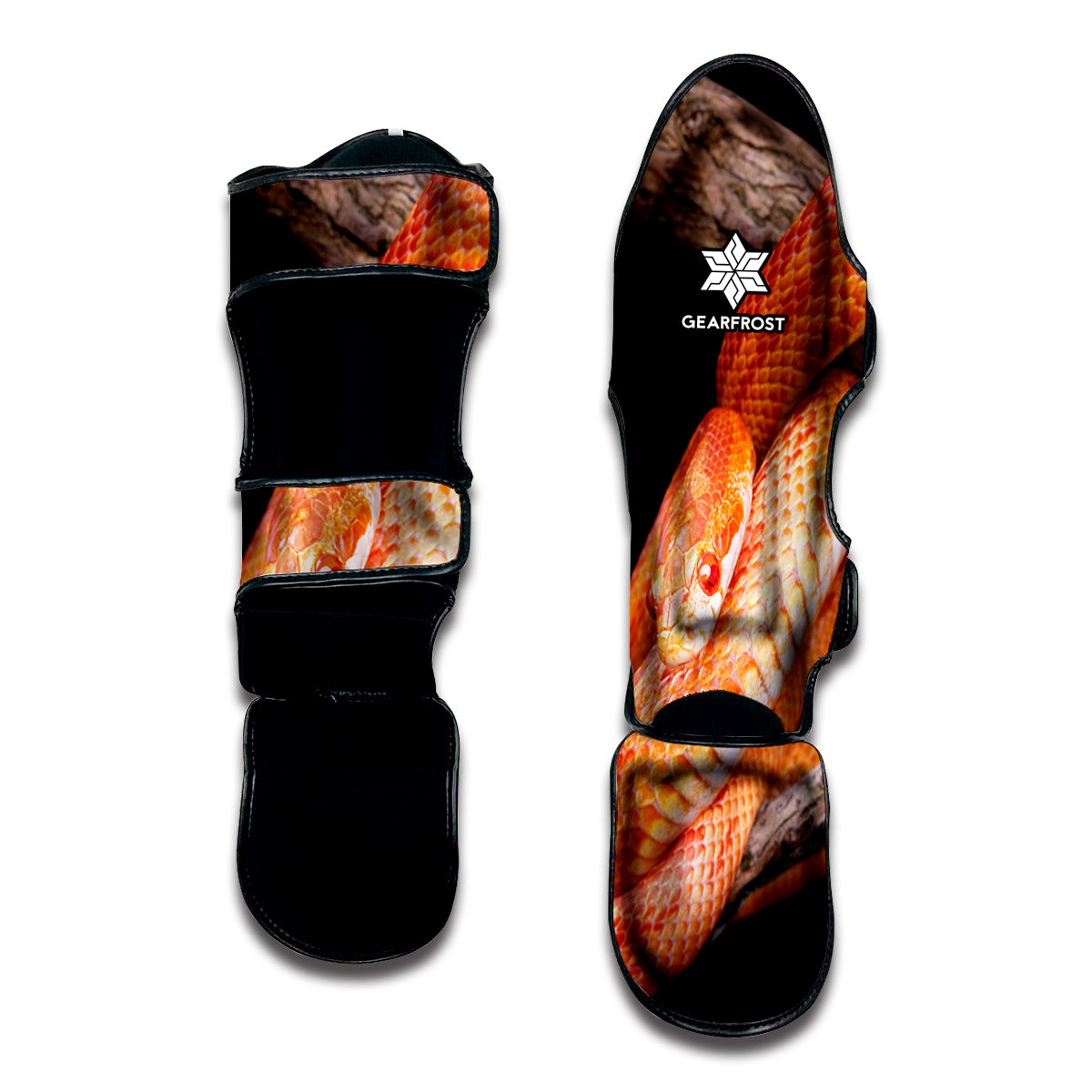 Corn Snake Print Muay Thai Shin Guard