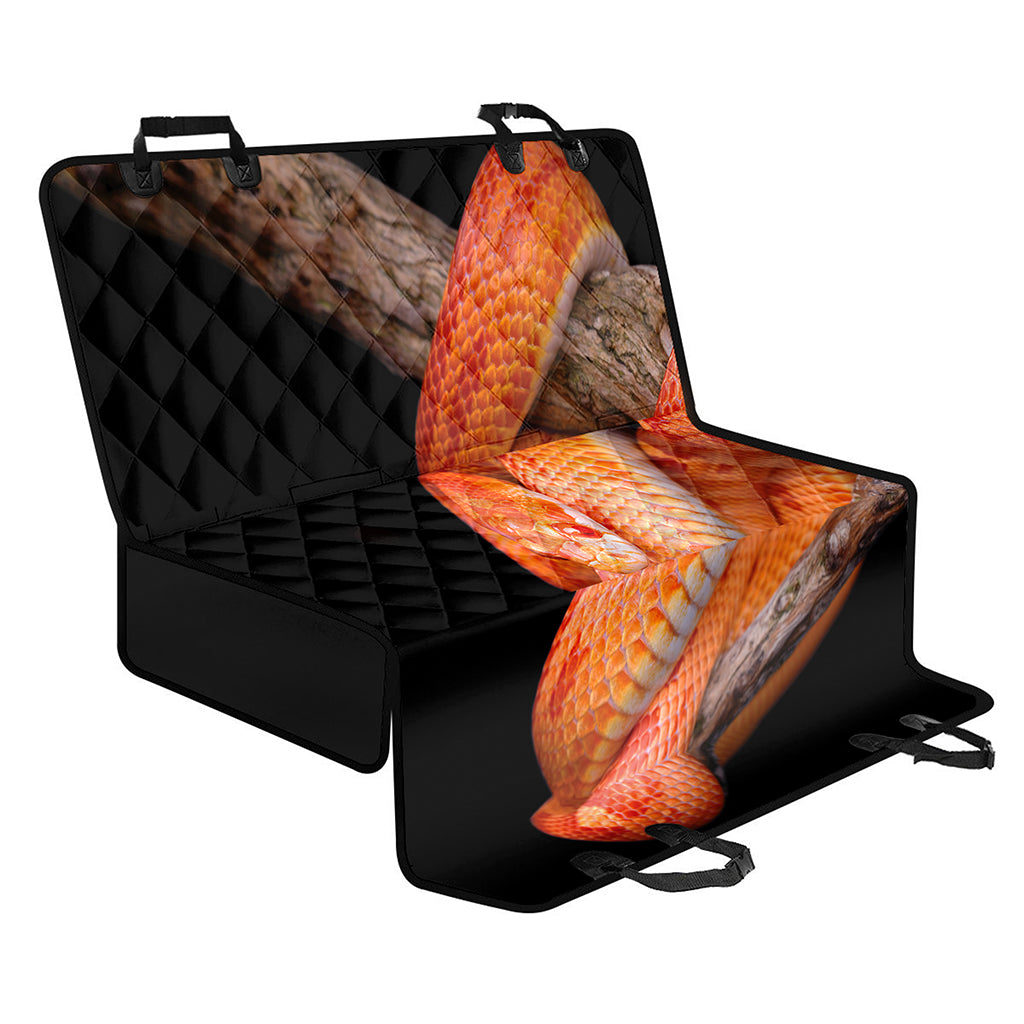 Corn Snake Print Pet Car Back Seat Cover