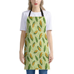 Corncob Pattern Print Apron