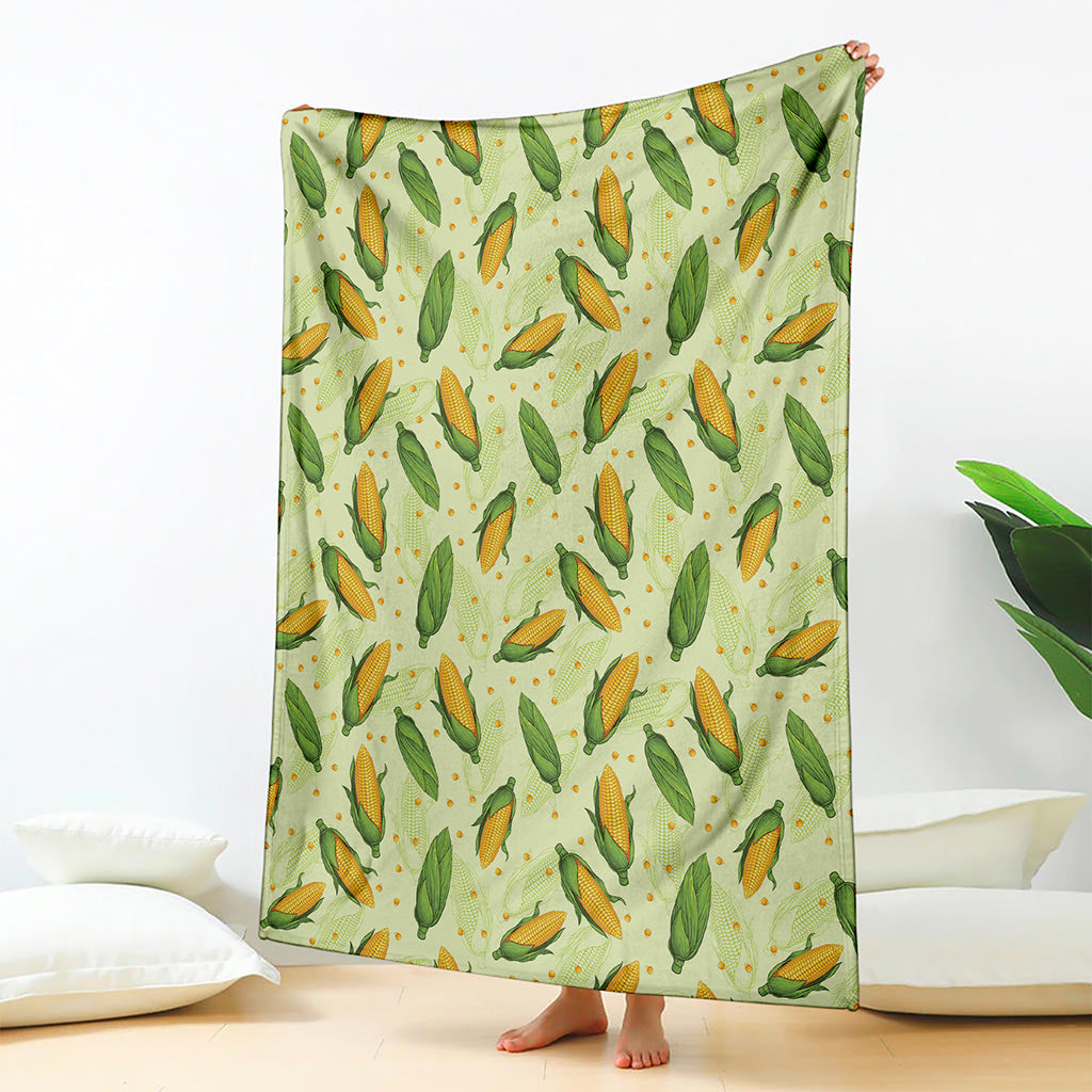 Corncob Pattern Print Blanket