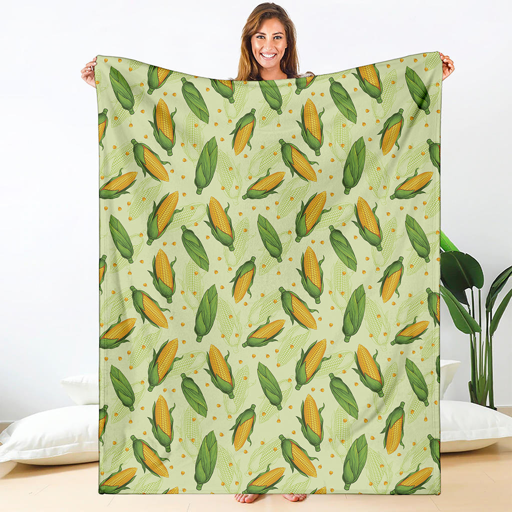 Corncob Pattern Print Blanket