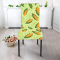 Corncob Pattern Print Dining Chair Slipcover
