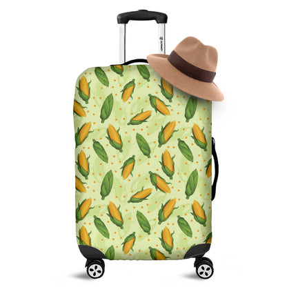Corncob Pattern Print Luggage Cover