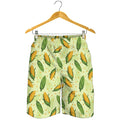 Corncob Pattern Print Men's Shorts