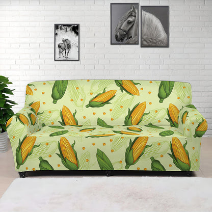 Corncob Pattern Print Sofa Cover