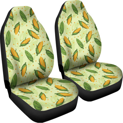 Corncob Pattern Print Universal Fit Car Seat Covers