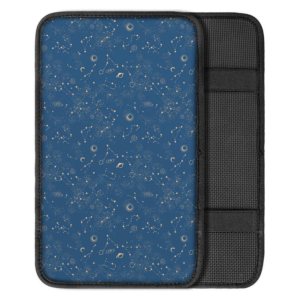 Cosmic Constellation Pattern Print Car Center Console Cover