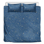 Cosmic Constellation Pattern Print Duvet Cover Bedding Set