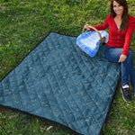 Cosmic Constellation Pattern Print Quilt
