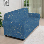 Cosmic Constellation Pattern Print Sofa Cover