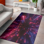 Cosmic Hyperspace Print Area Rug