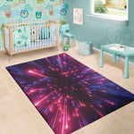 Cosmic Hyperspace Print Area Rug