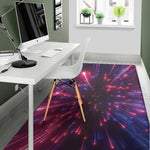 Cosmic Hyperspace Print Area Rug
