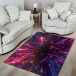 Cosmic Hyperspace Print Area Rug