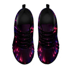 Cosmic Hyperspace Print Black Sneakers