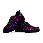 Cosmic Hyperspace Print Black Sneakers